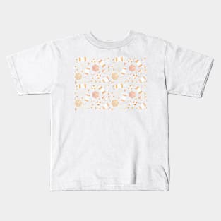 Summer accessories pattern illustration Kids T-Shirt